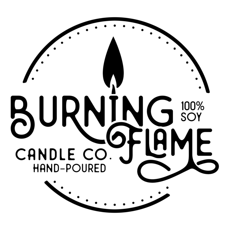 Burning Flame Candle